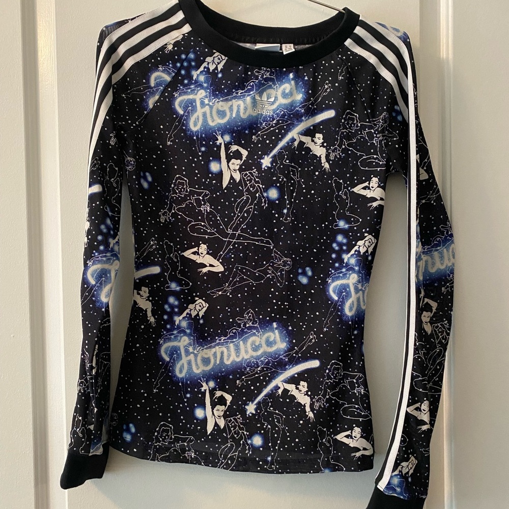 Adidas Fiorucci mesh top